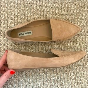 Steve Madden Feather Loafers Size 8